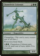 Chameleon Colossus (MOR-116) [Morningtide] Foil