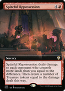 Spiteful Repossession (Extended Art) (NCC-098) [New Capenna Commander]