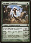 Kazandu Tuskcaller (ROE-191) [Rise of the Eldrazi] Foil