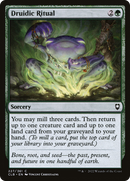 Druidic Ritual (CLB-227) [Commander Legends: Battle for Baldur's Gate]