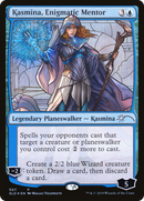 Kasmina, Enigmatic Mentor (Stained Glass) (SLD-507) [Secret Lair Drop] Foil