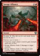 Savage Alliance (INR-169) [Innistrad Remastered] Foil