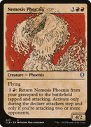 Nemesis Phoenix (Showcase) (CLB-403) [Commander Legends: Battle for Baldur's Gate] Foil
