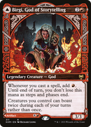 Birgi, God of Storytelling (Showcase) (KHM-311) [Kaldheim] Foil