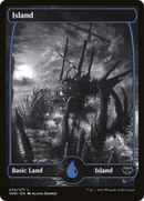 Island (VOW-270) (Showcase) [Innistrad: Crimson Vow] Foil