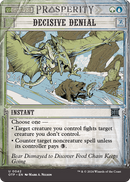 Decisive Denial (OTP-042) (Showcase) (Borderless) [Breaking News]