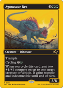 Agonasaur Rex (First-Place Foil) (DFT-465) [Aetherdrift] Foil