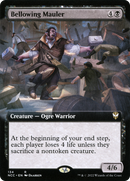Bellowing Mauler (Extended Art) (NCC-134) [New Capenna Commander]