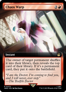 Chaos Warp (Extended Art) (WHO-473) [Doctor Who] Foil