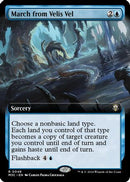 March from Velis Vel (Extended Art) (Ripple Foil) (M3C-048) [Modern Horizons 3 Commander] Foil