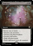 Final Act (Extended Art) (Ripple Foil) (M3C-052) [Modern Horizons 3 Commander] Foil