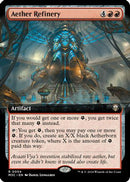 Aether Refinery (Extended Art) (Ripple Foil) (M3C-054) [Modern Horizons 3 Commander] Foil