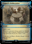 Council's Deliberation (Showcase Scrolls) (LTR-497) [The Lord of the Rings: Tales of Middle-earth] Foil