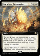 Localized Destruction (Extended Art) (Ripple Foil) (M3C-041) [Modern Horizons 3 Commander] Foil