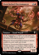 Overclocked Electromancer (Extended Art) (Ripple Foil) (M3C-058) [Modern Horizons 3 Commander] Foil
