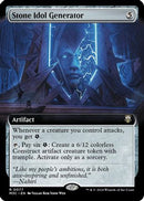 Stone Idol Generator (Extended Art) (Ripple Foil) (M3C-077) [Modern Horizons 3 Commander] Foil
