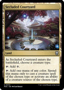 Secluded Courtyard (Ripple Foil) (M3C-372) [Modern Horizons 3 Commander] Foil