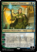 Nissa, Steward of Elements (Ripple Foil) (M3C-270) [Modern Horizons 3 Commander] Foil