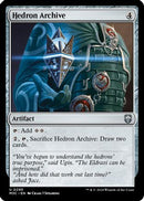 Hedron Archive (Ripple Foil) (M3C-295) [Modern Horizons 3 Commander] Foil