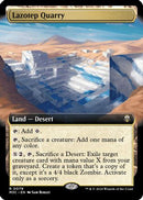 Lazotep Quarry (Extended Art) (Ripple Foil) (M3C-079) [Modern Horizons 3 Commander] Foil