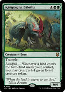 Rampaging Baloths (Ripple Foil) (M3C-239) [Modern Horizons 3 Commander] Foil
