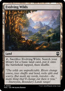 Evolving Wilds (Ripple Foil) (M3C-340) [Modern Horizons 3 Commander] Foil
