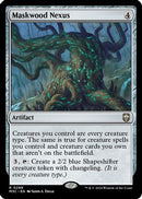 Maskwood Nexus (Ripple Foil) (M3C-299) [Modern Horizons 3 Commander] Foil