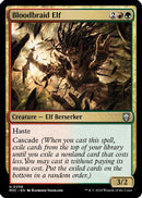 Bloodbraid Elf (Ripple Foil) (M3C-256) [Modern Horizons 3 Commander] Foil