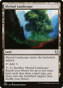 Myriad Landscape (CMR-487) [Commander Legends] Foil