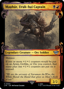 Mauhur, Uruk-hai Captain (Showcase Scrolls) (LTR-665) [The Lord of the Rings: Tales of Middle-earth] Foil