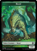 Beast (0016) // Copy Double-Sided Token (M3C-16 // 1) [Modern Horizons 3 Commander]