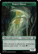 Forest Dryad // Emblem - Vivien Reid Double-Sided Token (M3C-19 // 28) [Modern Horizons 3 Commander]