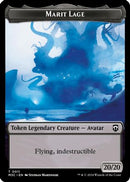 Marit Lage (Ripple Foil) // Sand Warrior Double-Sided Token (M3C-11 // 23) [Modern Horizons 3 Commander] Foil