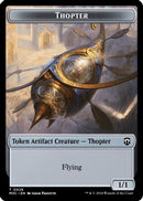 Thopter (Ripple Foil) // Copy Double-Sided Token (M3C-26 // 1) [Modern Horizons 3 Commander] Foil
