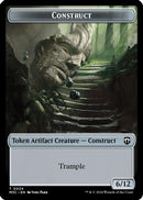Construct (Ripple Foil) // Myr Double-Sided Token (M3C-24 // 25) [Modern Horizons 3 Commander] Foil