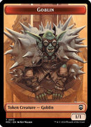 Goblin (Ripple Foil) // Tarmogoyf Double-Sided Token (M3C-13 // 22) [Modern Horizons 3 Commander] Foil