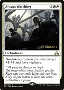 Always Watching (PRE-001) [Shadows over Innistrad Promos] Foil