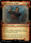 Gimli, Counter of Kills (Showcase Scrolls) (LTR-580) [The Lord of the Rings: Tales of Middle-earth] Foil