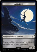 Assassin // Treasure Double-Sided Token (ACR-4 // 6) [Assassin's Creed Tokens]
