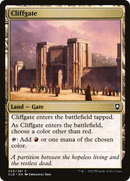 Cliffgate (CLB-350) [Commander Legends: Battle for Baldur's Gate] Foil
