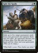 Split the Spoils (CLB-257) [Commander Legends: Battle for Baldur's Gate] Foil