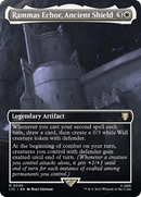 Rammas Echor, Ancient Shield (Borderless) (LTC-505) [Tales of Middle-earth Commander] Foil