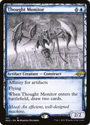 Thought Monitor (Showcase) (MH2-341) [Modern Horizons 2] Foil