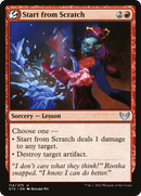Start from Scratch (STX-114) [Strixhaven: School of Mages] Foil
