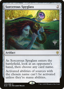 Sorcerous Spyglass (PPELD-233P) [Promo Pack: Throne of Eldraine Promos] Foil
