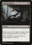 Dutiful Return (BFZ-110) [Battle for Zendikar] Foil