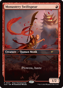 Monastery Swiftspear (GAME-027) [Store Championships]