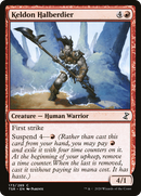 Keldon Halberdier (TSR-173) [Time Spiral Remastered] Foil