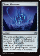 Temur Monument (TDM-248) [Tarkir: Dragonstorm] Foil