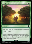 Explore (Surge Foil) (WHO-822) [Doctor Who] Foil